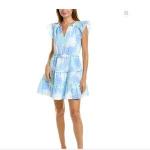 NWT Sail to Sable, Flutter Sleeve Dress, L
